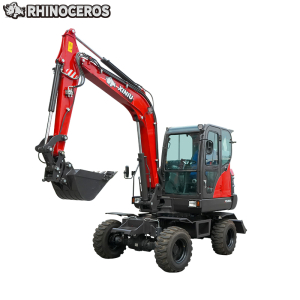 máy xúc bánh lốp