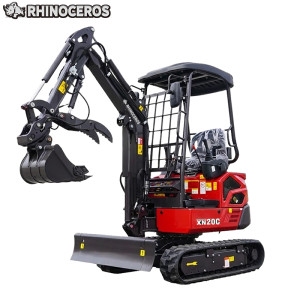Máy xúc mini XN20C dùng để đào vườn