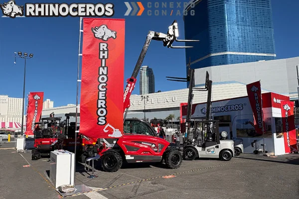 Tê giác tại CONEXPO - LAS VEGAS